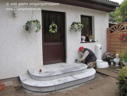 Granit Treppe bauen in Brandenburg