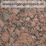Granit Carmen Red, geflammt aus Finnland