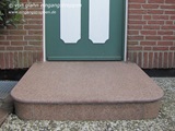 Granit im Eingang außen / aussen, Buxtehude, Norddeutschland