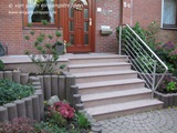 Treppe aus Granit für Hauseinang, Hamburg
